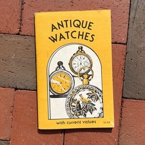 1978-1979 Antique Watches with Current Values Pocket Watch Chronograph Waltham
